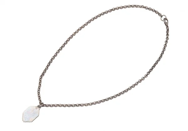 ジャンポールゴルチエJean Paul GAULTIER マリアモチーフチェーンネックレス ガンメタ K-115252_005