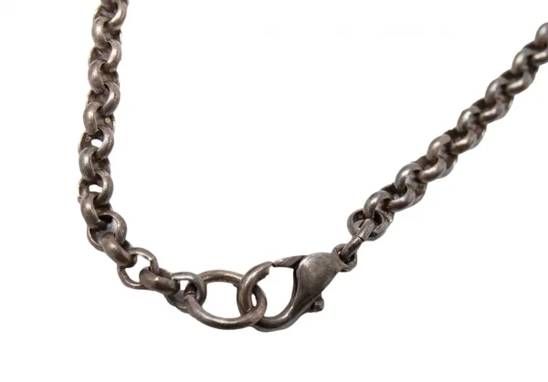 ジャンポールゴルチエJean Paul GAULTIER マリアモチーフチェーンネックレス ガンメタ K-115252_008