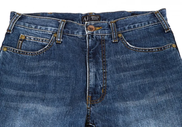 ARMANI jeans アルマーニ　デニムパンツ　レディース　インディゴ アルマーニ ジーンズ ARMANI JEANS ダメージデニム インディゴ