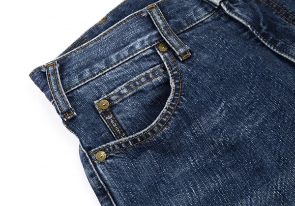 アルマーニジーンズARMANI JEANS ウォッシュデニムテーパードパンツ インディゴ31 K-115262_006