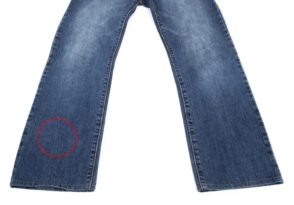 アルマーニジーンズARMANI JEANS ウォッシュデニムテーパードパンツ インディゴ31 K-115262_008