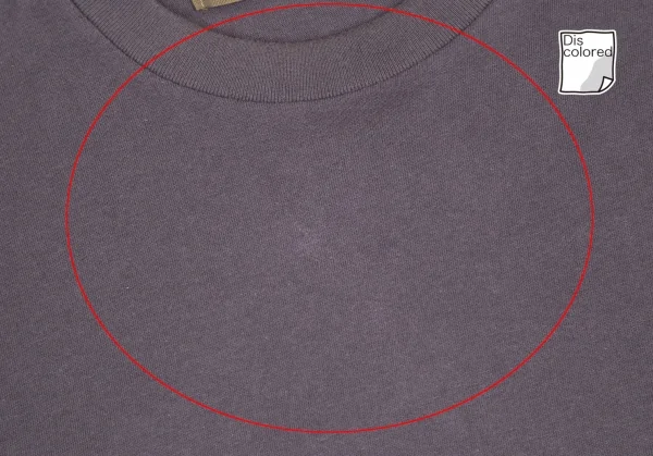 ワイズ バングオン！Y's BANG ON! No.0 久米繊維裾ワンポイントロゴカットソー 薄紫M位 K-115267_003