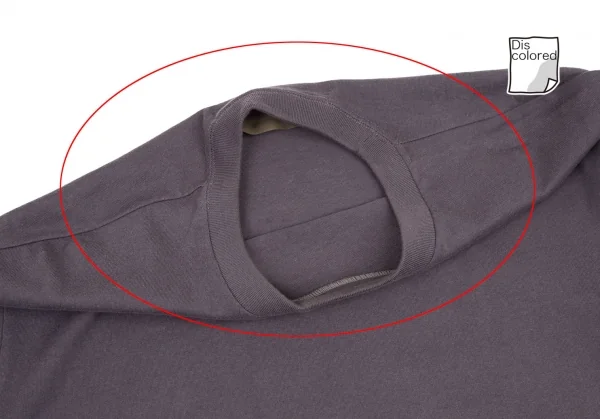 ワイズ バングオン！Y's BANG ON! No.0 久米繊維裾ワンポイントロゴカットソー 薄紫M位 K-115267_004