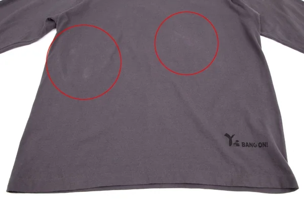 ワイズ バングオン！Y's BANG ON! No.0 久米繊維裾ワンポイントロゴカットソー 薄紫M位 K-115267_008