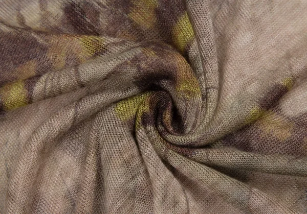 ヨウジヤマモト ノアールYohji Yamamoto NOIR ビープリントニットカーディガン 茶2 K-115320_017