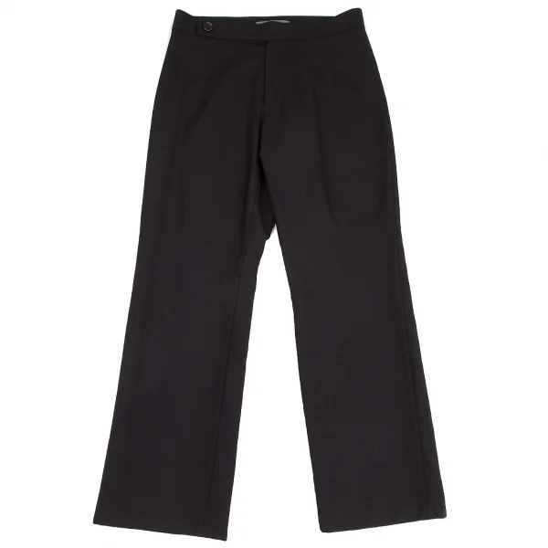 Yohji Yamamoto NOIR Wool Pants Black 1 K-115323_001