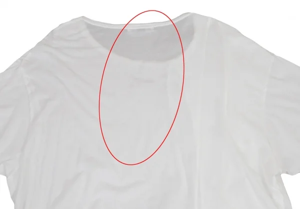 Yohji Yamamoto POUR HOMME Asymmetry Drape T Shirt K-115343_008