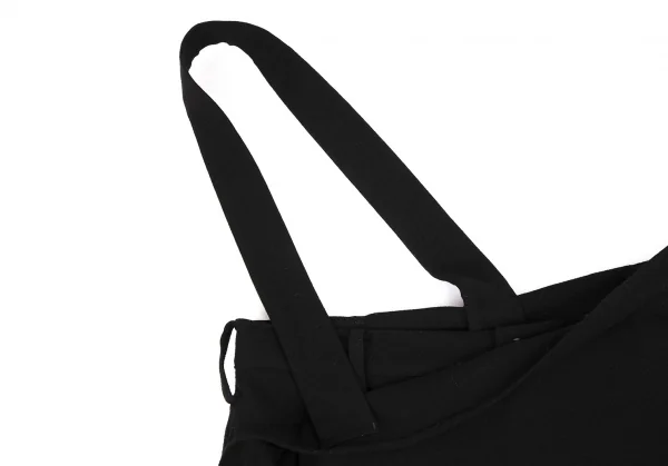 ヨウジヤマモト ファムYohji Yamamoto FEMME スカートラップワンショルダーパンツ 黒2 K-115345_004