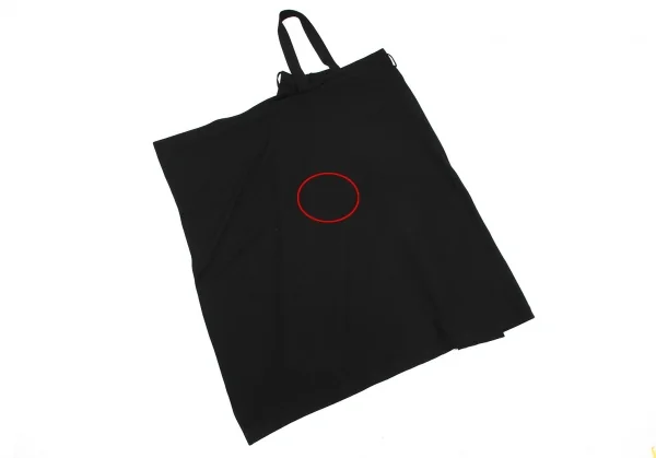 ヨウジヤマモト ファムYohji Yamamoto FEMME スカートラップワンショルダーパンツ 黒2 K-115345_005