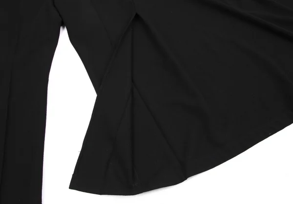 ヨウジヤマモト ファムYohji Yamamoto FEMME スカートラップワンショルダーパンツ 黒2 K-115345_012