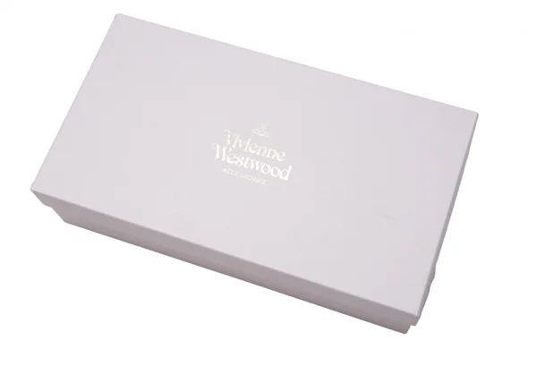ヴィヴィアンウエストウッドVivienne Westwood リボン装飾長財布 ベージュ K-115347_019