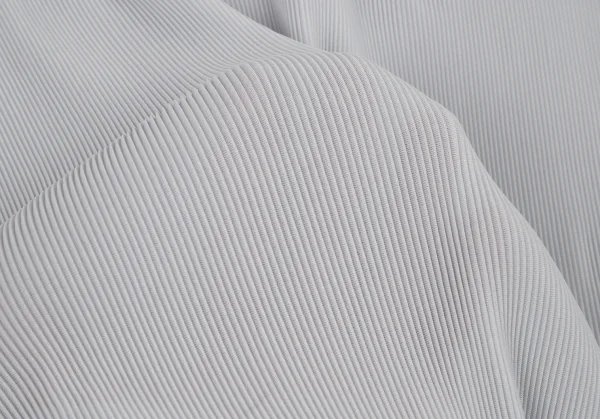 プリーツプリーズPLEATS PLEASE ミストプリーツノースリーブスポロシャツ ライトグレー3 K-115354_011