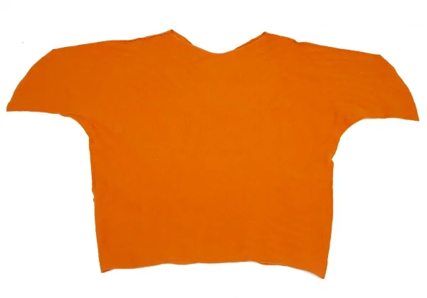 イッセイミヤケ エーポックISSEY MIYAKE A-POC サークルジャガードストレッチトップス オレンジ2 K-115367_008