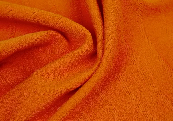 イッセイミヤケ エーポックISSEY MIYAKE A-POC サークルジャガードストレッチトップス オレンジ2 K-115367_009