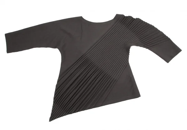 イッセイミヤケISSEY MIYAKE SLANT PLEATS スラント消しプリーツ