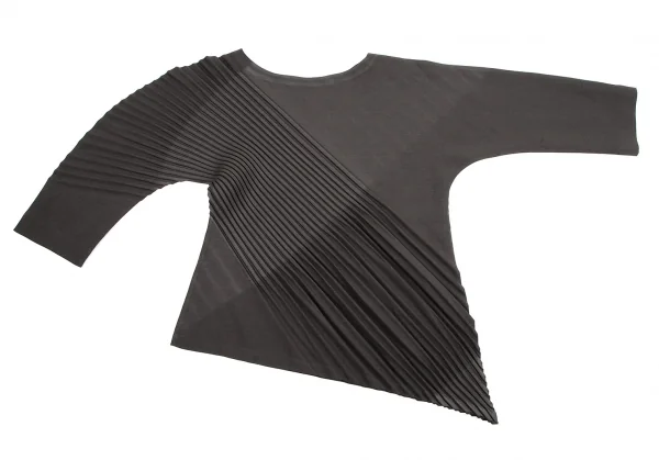 イッセイミヤケISSEY MIYAKE SLANT PLEATS スラント消しプリーツ