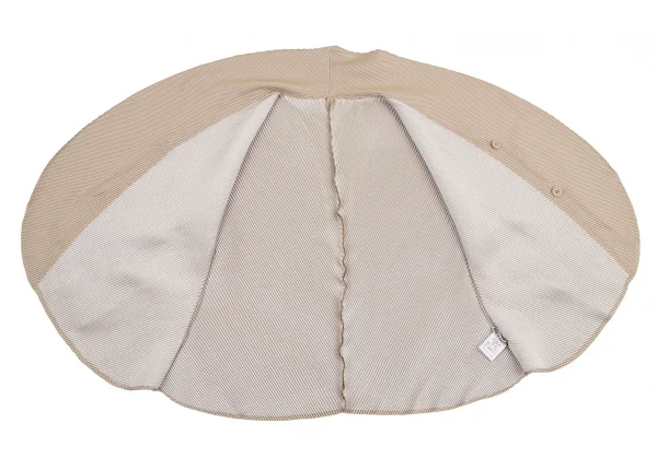 ISSEY MIYAKE Pleated Shawl Collar Jacket K-115378_009