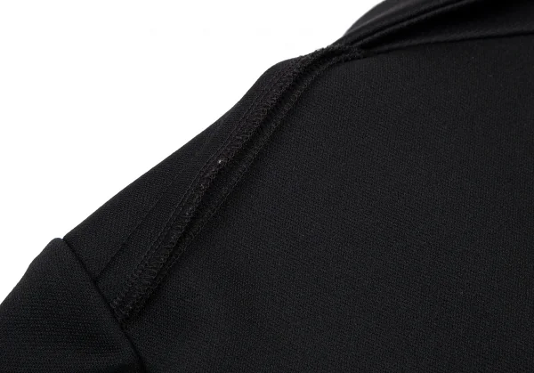 コムコム コムデギャルソンCOMME des GARCONS バックインサイドアウトジャージーテーラードジャケット 黒XS K-115399_013