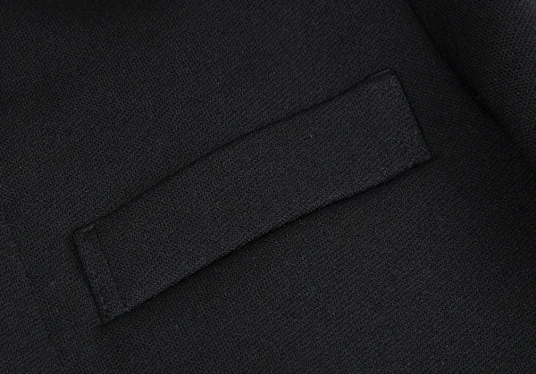 コムコム コムデギャルソンCOMME des GARCONS バックインサイドアウトジャージーテーラードジャケット 黒XS K-115399_005