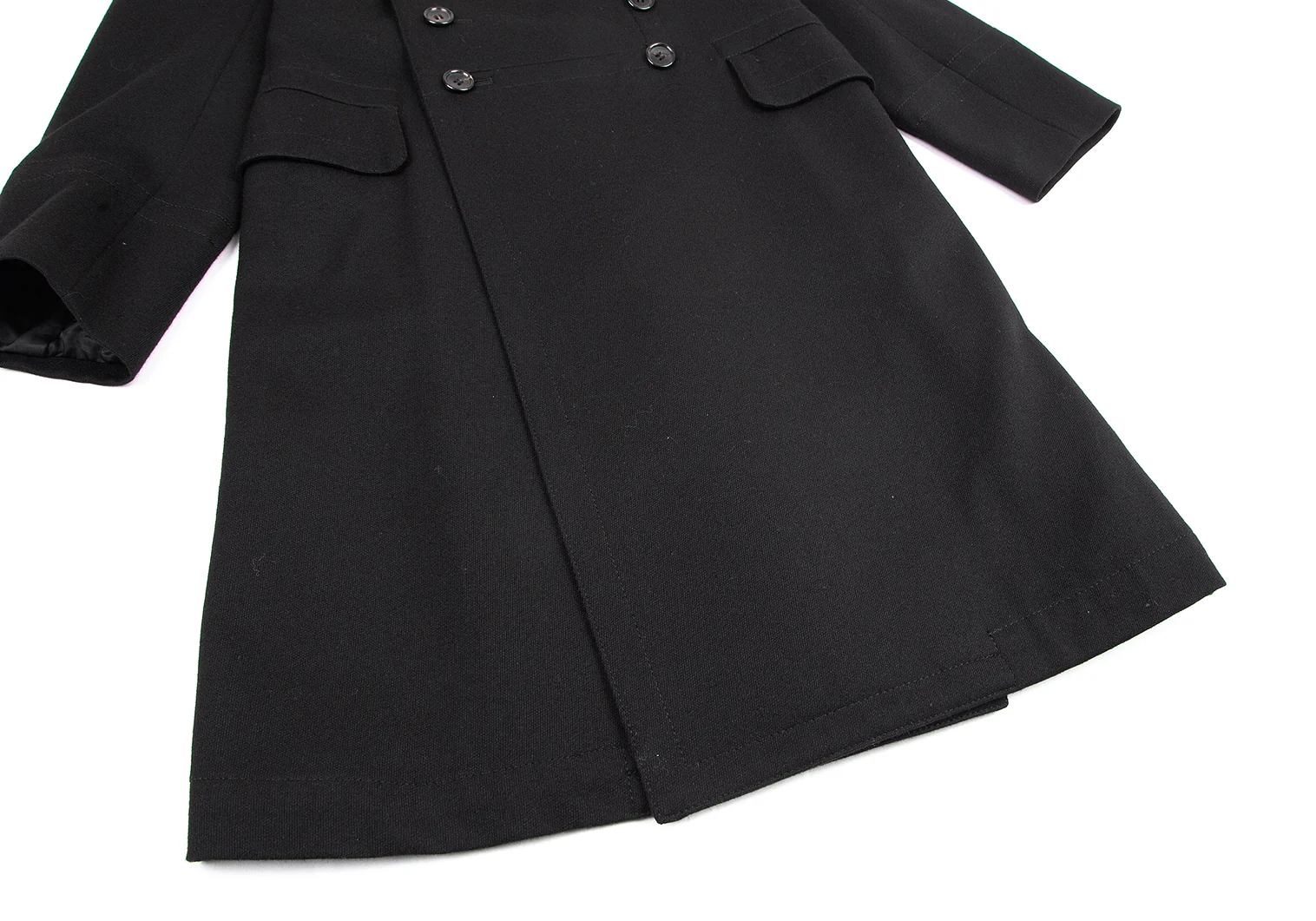 コムデギャルソンCOMME des GARCONS カシミヤ混ウールダブル