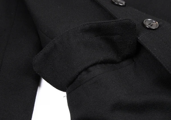 コムデギャルソンCOMME des GARCONS カシミヤ混ウールダブルブレスト