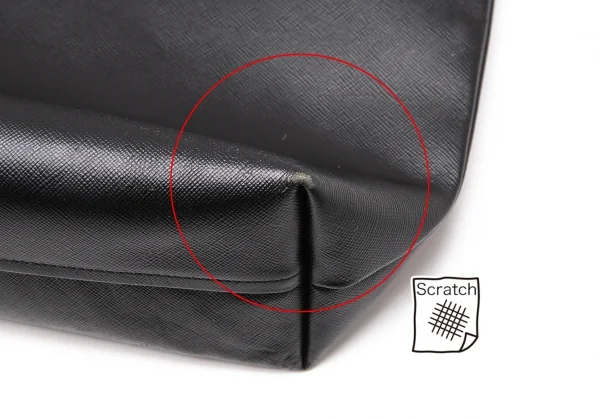 コムデギャルソンCOMME des GARCONS インサイドペイントレザーロゴプリントトートバッグ 黒 K-115410_010