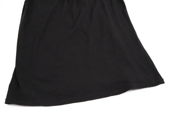 ヴィヴィアンタムVIVIENNETAM フラワーコサージュ装飾Tシャツ 黒0 K-115418_010