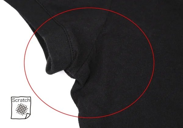 ヴィヴィアンタムVIVIENNETAM フラワーコサージュ装飾Tシャツ 黒0 K-115418_013