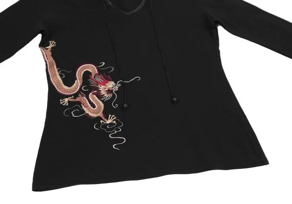 ヴィヴィアンタムVIVIENNETAM ドラゴン刺繍ネックコードデザイン