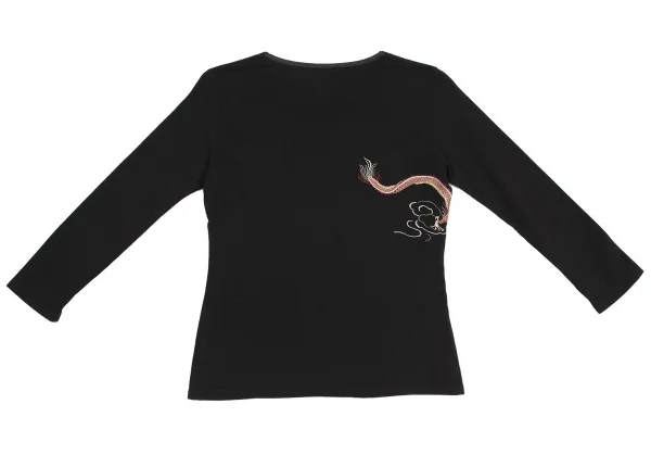 ヴィヴィアンタムVIVIENNETAM ドラゴン刺繍ネックコードデザイン