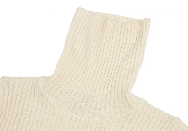 ヴィヴィアンウエストウッド レッドレーベルVivienne Westwood Red Label フレンチスリーブタートルネックリブニットセーター クリーム2 K-115423_004