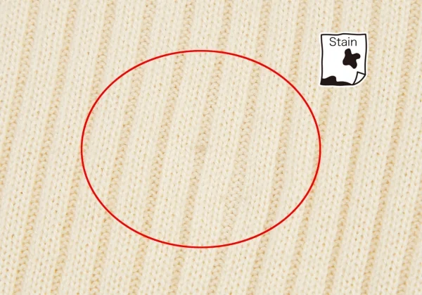 ヴィヴィアンウエストウッド レッドレーベルVivienne Westwood Red Label フレンチスリーブタートルネックリブニットセーター クリーム2 K-115423_007