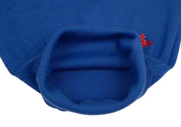 Vivienne Westwood RED LABEL ニット（ブルー系） Vivienne Westwood Red Label Knot Design V Neck Knit Sweater