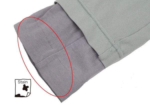 コムデギャルソンCOMME des GARCONS カーディガンドッキングVネックトップス ブルーグレーパープルS K-115442_006