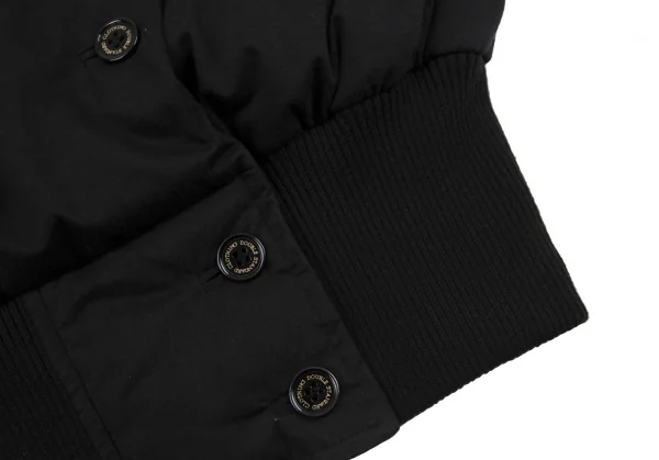 ダブルスタンダードクロージングDOUBLE STANDARD CLOTHING ギャザーネックダウンコート 黒M位 K-115484_012