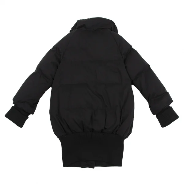 ダブルスタンダードクロージングDOUBLE STANDARD CLOTHING ギャザーネックダウンコート 黒M位 K-115484_015