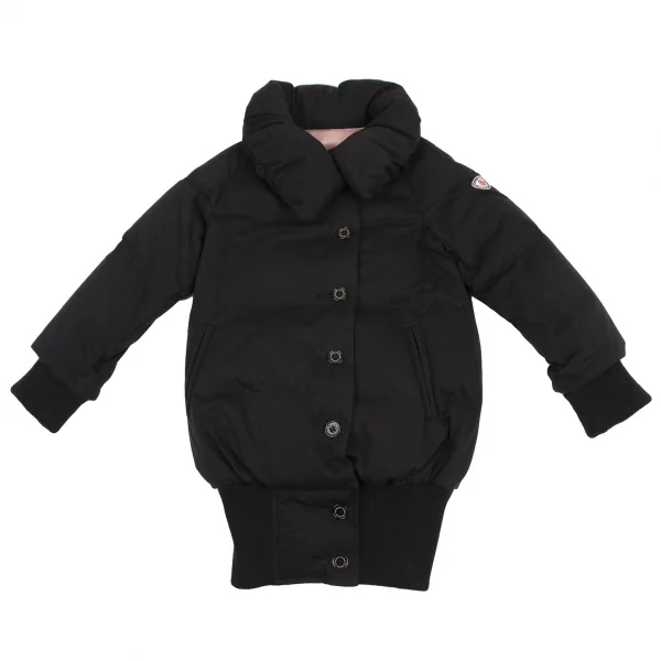 ダブルスタンダードクロージングDOUBLE STANDARD CLOTHING ギャザーネックダウンコート 黒M位 K-115484_002