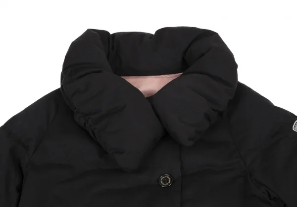 ダブルスタンダードクロージングDOUBLE STANDARD CLOTHING ギャザーネックダウンコート 黒M位 K-115484_003