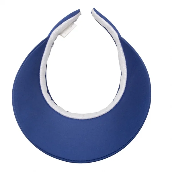 クリスチャンディオールスポーツChristian Dior SPORTS ロゴ刺繍サンバイザー 青 K-115487_007