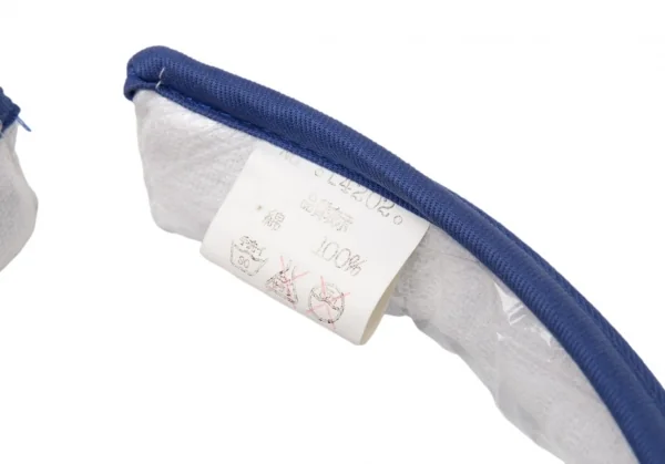 クリスチャンディオールスポーツChristian Dior SPORTS ロゴ刺繍サンバイザー 青 K-115487_008