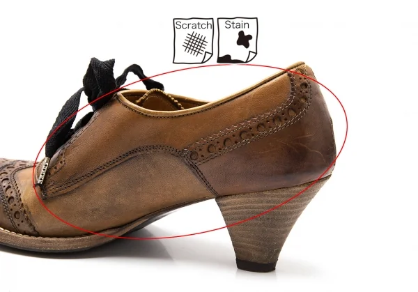 トゥーアンドコーTO&CO. レザーヒールウイングチップシューズ 茶37(24cm位) K-115503_009