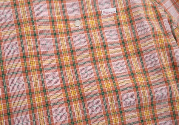 Papas Cotton Check Sleeve Switching Long Sleeve Shirt K-115520_005