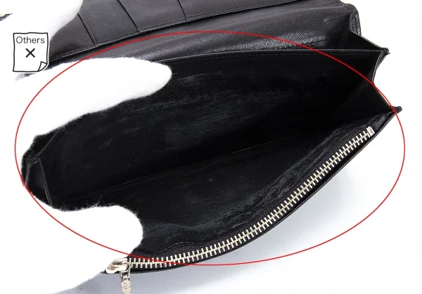 ジャンポールゴルチエJean Paul GAULTIER ビッグアイレットレザー長財布 黒 K-115526_017