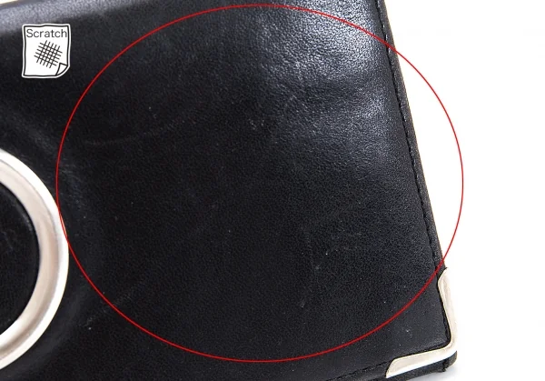 ジャンポールゴルチエJean Paul GAULTIER ビッグアイレットレザー長財布 黒 K-115526_003