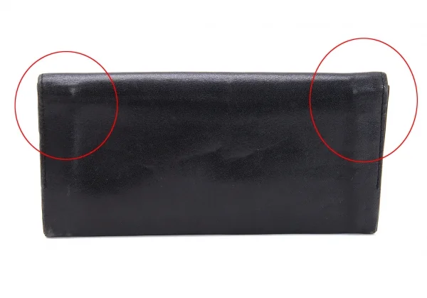 ジャンポールゴルチエJean Paul GAULTIER ビッグアイレットレザー長財布 黒 K-115526_005