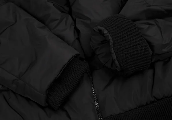 ヴィクター＆ロルフVIKTOR&ROLF 袖着脱ビッグカラー中綿ジャケット 黒40 K-115533_011