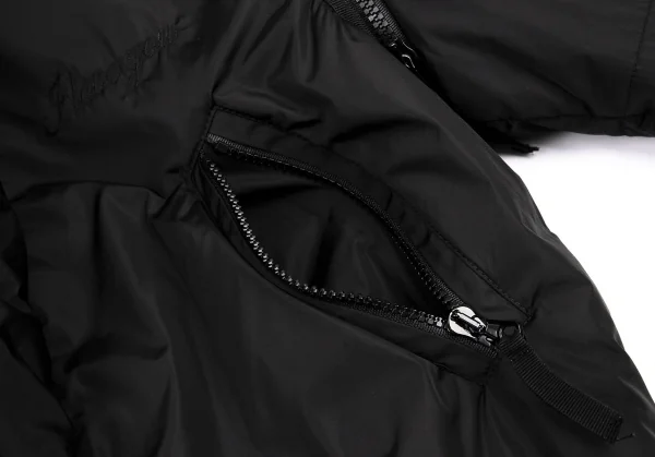 ヴィクター＆ロルフVIKTOR&ROLF 袖着脱ビッグカラー中綿ジャケット 黒40 K-115533_013