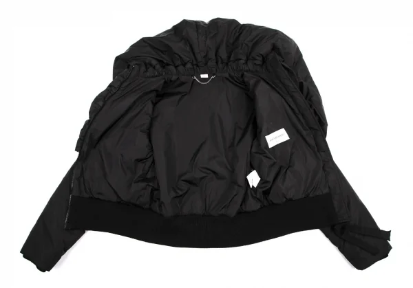 ヴィクター＆ロルフVIKTOR&ROLF 袖着脱ビッグカラー中綿ジャケット 黒40 K-115533_014