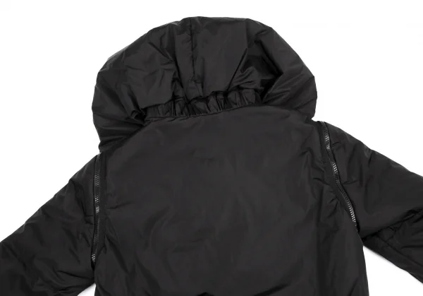 ヴィクター＆ロルフVIKTOR&ROLF 袖着脱ビッグカラー中綿ジャケット 黒40 K-115533_016