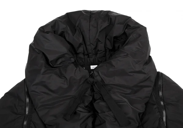 ヴィクター＆ロルフVIKTOR&ROLF 袖着脱ビッグカラー中綿ジャケット 黒40 K-115533_004